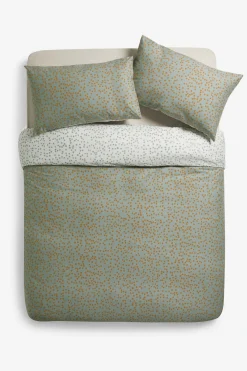 100% Cotton 180 Thread Count Dotty Duvet Cover and Pillowcase Set*MADE.COM Best Sale