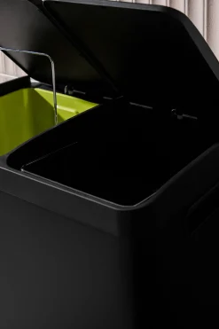 2 Section Recycling and Waste Colter Bin*MADE.COM Sale