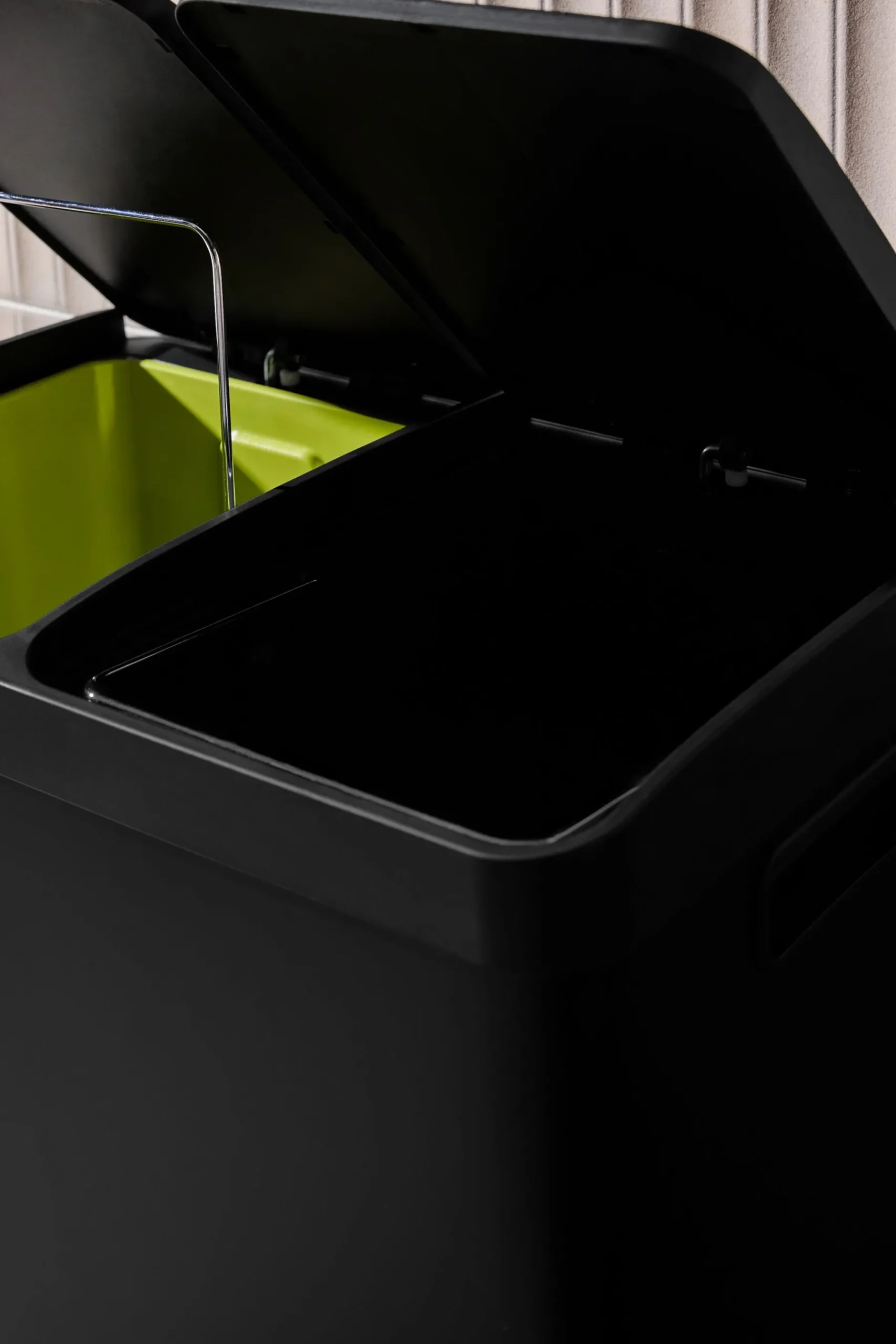 2 Section Recycling and Waste Colter Bin*MADE.COM Sale