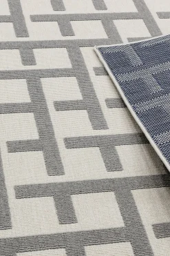 Indoor/Outdoor Antibes Grid Rug*Asiatic Rugs Online