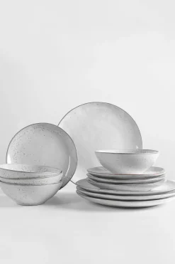12 Piece Nordic Dinnerware Set*Broste Copenhagen Clearance