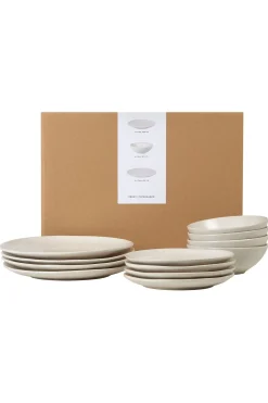 12 Piece Nordic Dinnerware Set*Broste Copenhagen Clearance