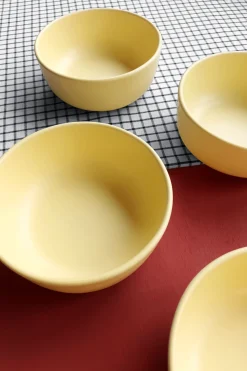 Set of 4 LoHo Reactive Glaze Cereal Bowls*Curateology Cheap