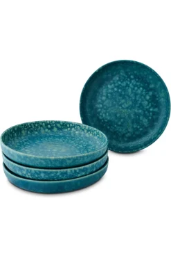 Set of 4 LoHo Reactive Glaze Pasta Bowls*Curateology Best