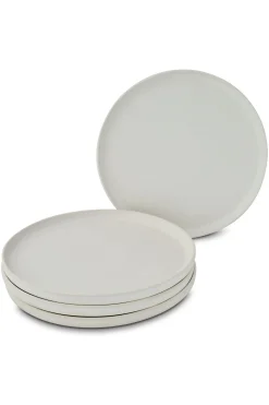 Set of 4 LoHo Reactive Glaze Dinner Plates*Curateology Flash Sale