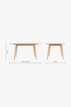 Deauville Oval 4 to 6 Seater Oval Extending Dining Table*MADE.COM Fashion