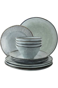 12 Piece Organic Dinner*Dutch Rose Flash Sale