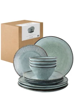 12 Piece Organic Dinner*Dutch Rose Flash Sale