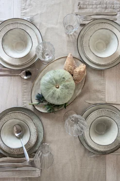 12 Piece Organic Dinner*Dutch Rose Flash Sale
