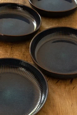 Sapphire Set of 4 Pasta Plates*Dutch Rose Sale