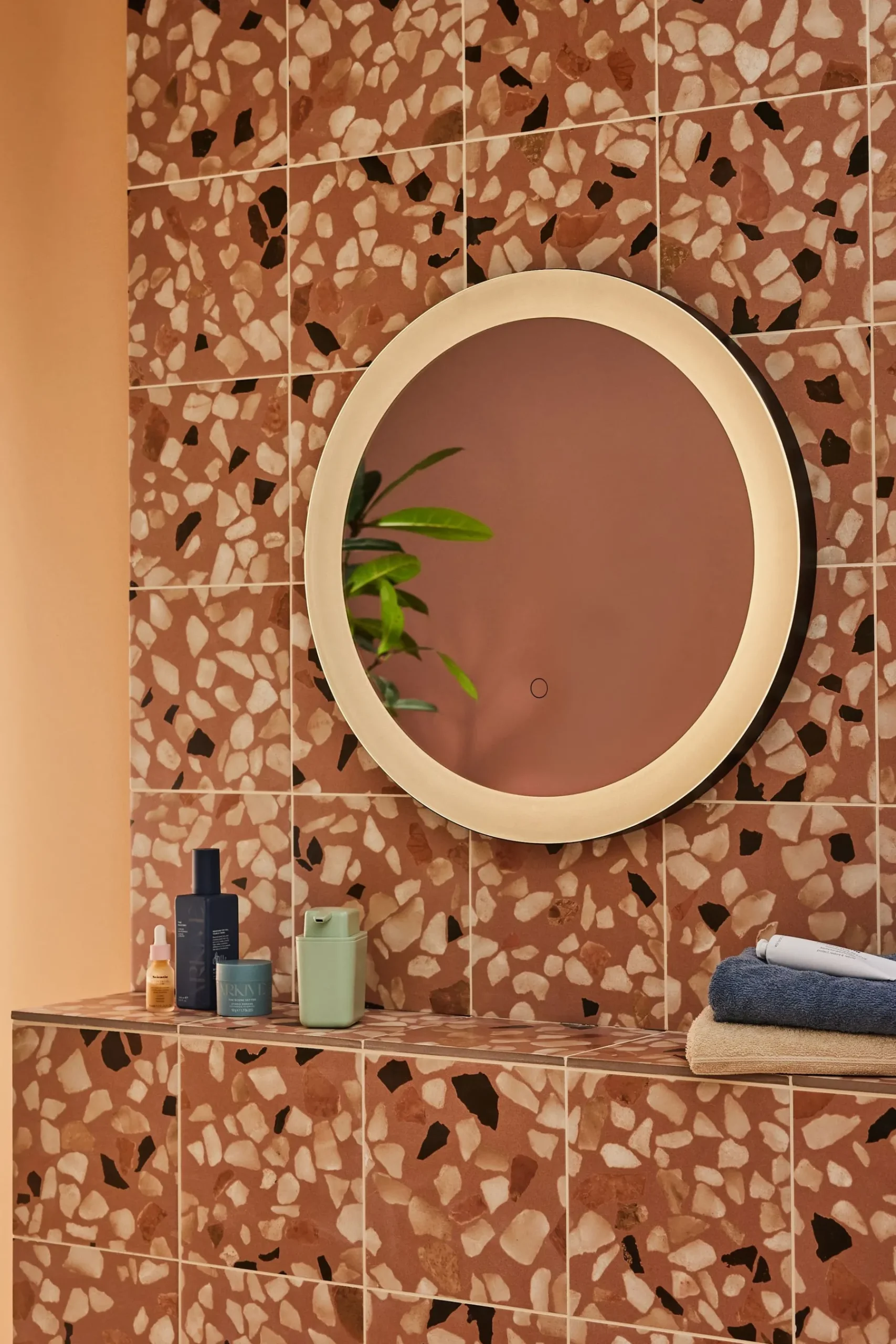 Edison LED Lit Mirror*MADE.COM New
