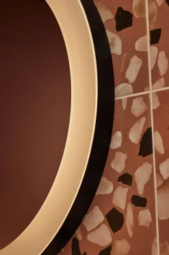 Edison LED Lit Mirror*MADE.COM New