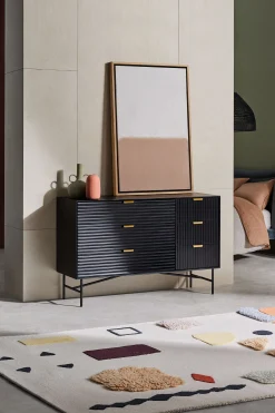 Haines Mango Wood Chest of Drawers*MADE.COM Clearance
