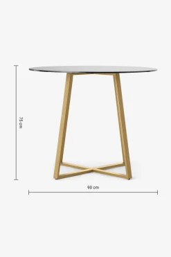 Haku 2 Seater Round Dining Table*MADE.COM Hot
