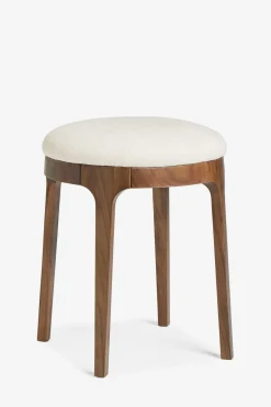 Belgrave Walnut Stool*Jasper Conran London Clearance