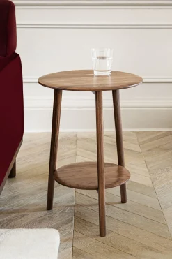 Belgrave Walnut Side Table*Jasper Conran London Sale