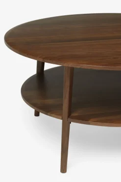 Belgrave Walnut Round Coffee Table*Jasper Conran London Cheap