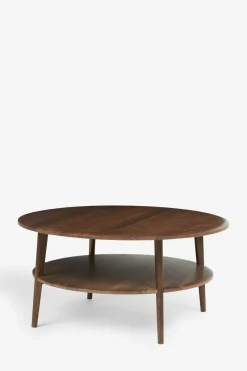 Belgrave Walnut Round Coffee Table*Jasper Conran London Cheap