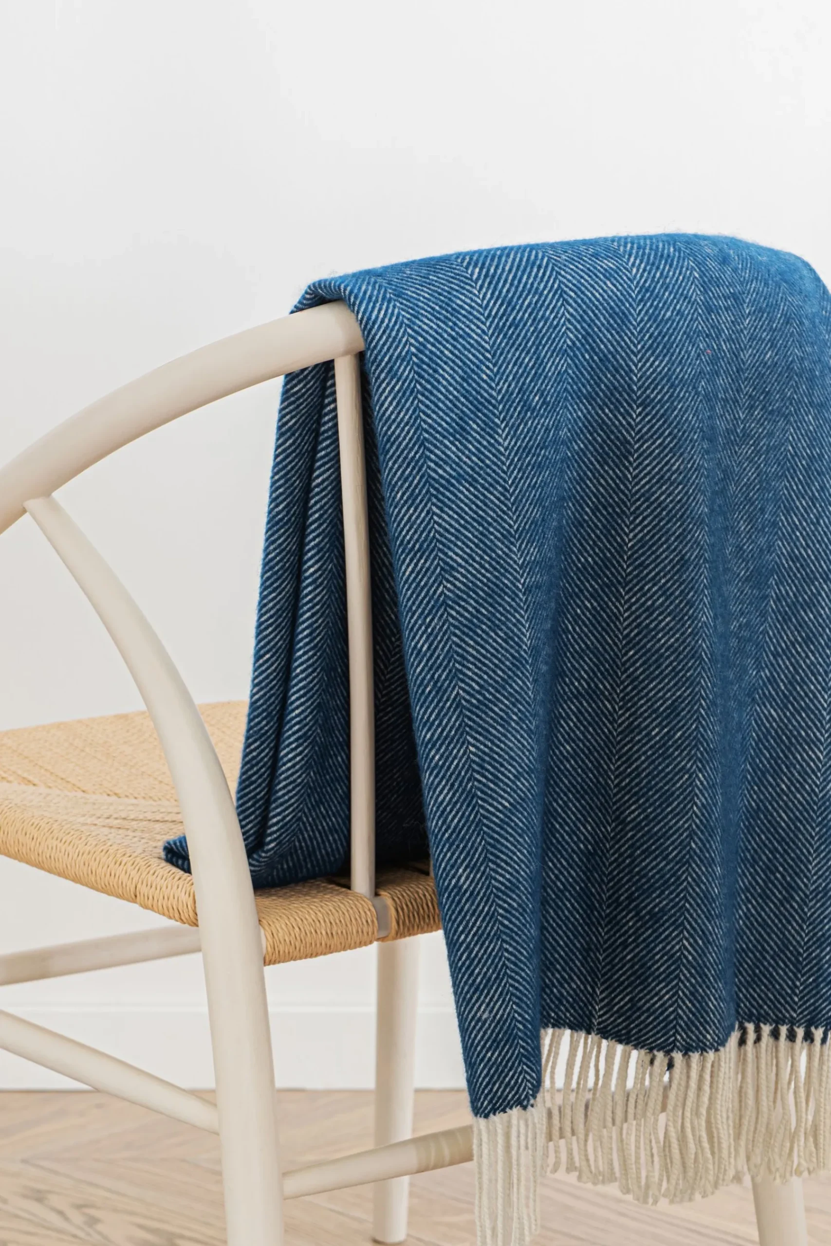 Lambswool Herringbone Throw*Jasper Conran London Online