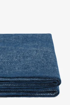 Lambswool Herringbone Throw*Jasper Conran London Online