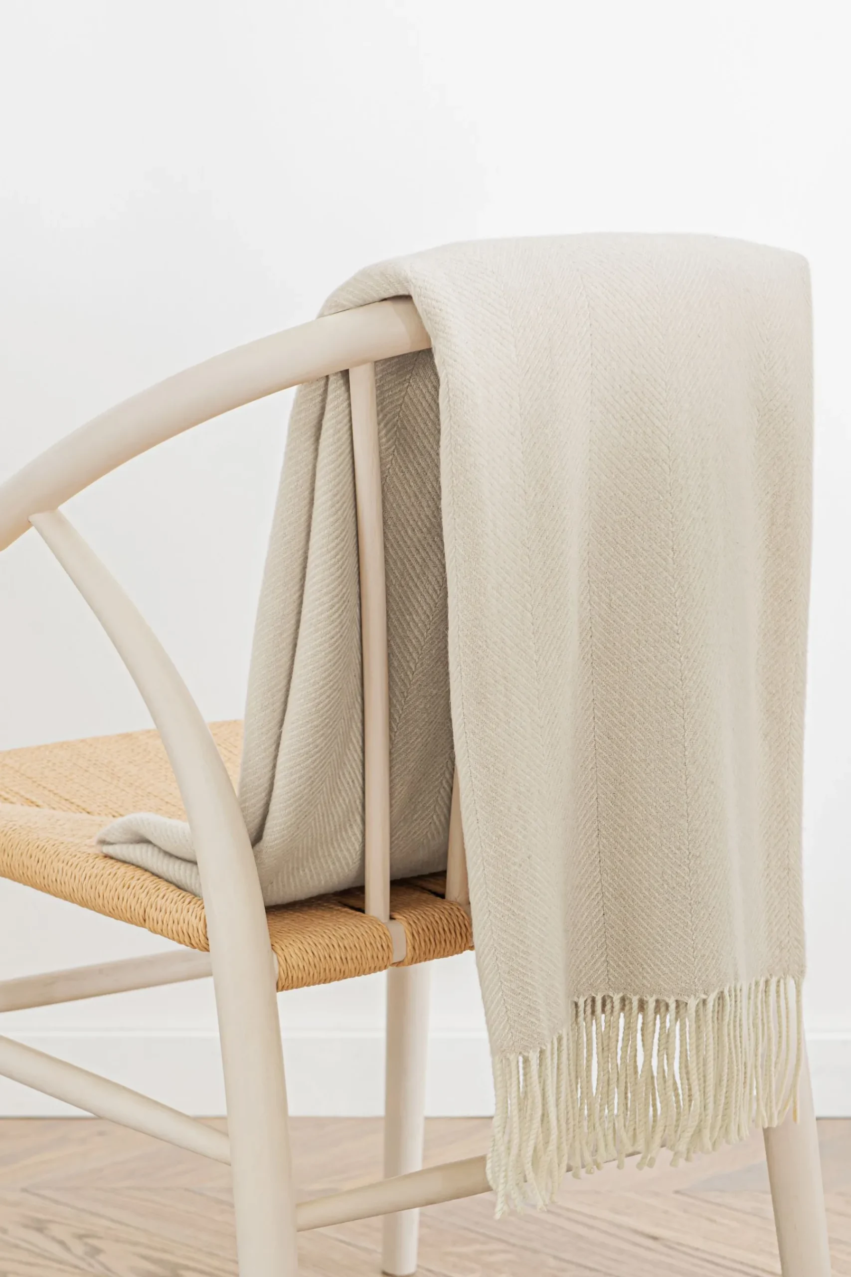 Lambswool Herringbone Throw*Jasper Conran London Online