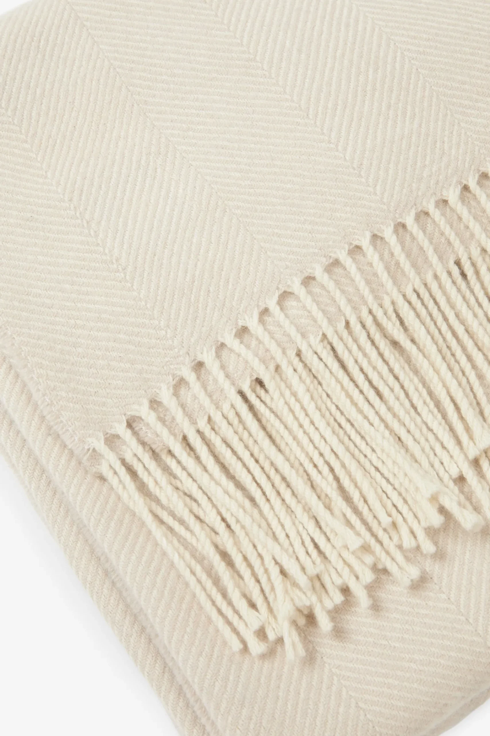 Lambswool Herringbone Throw*Jasper Conran London Online