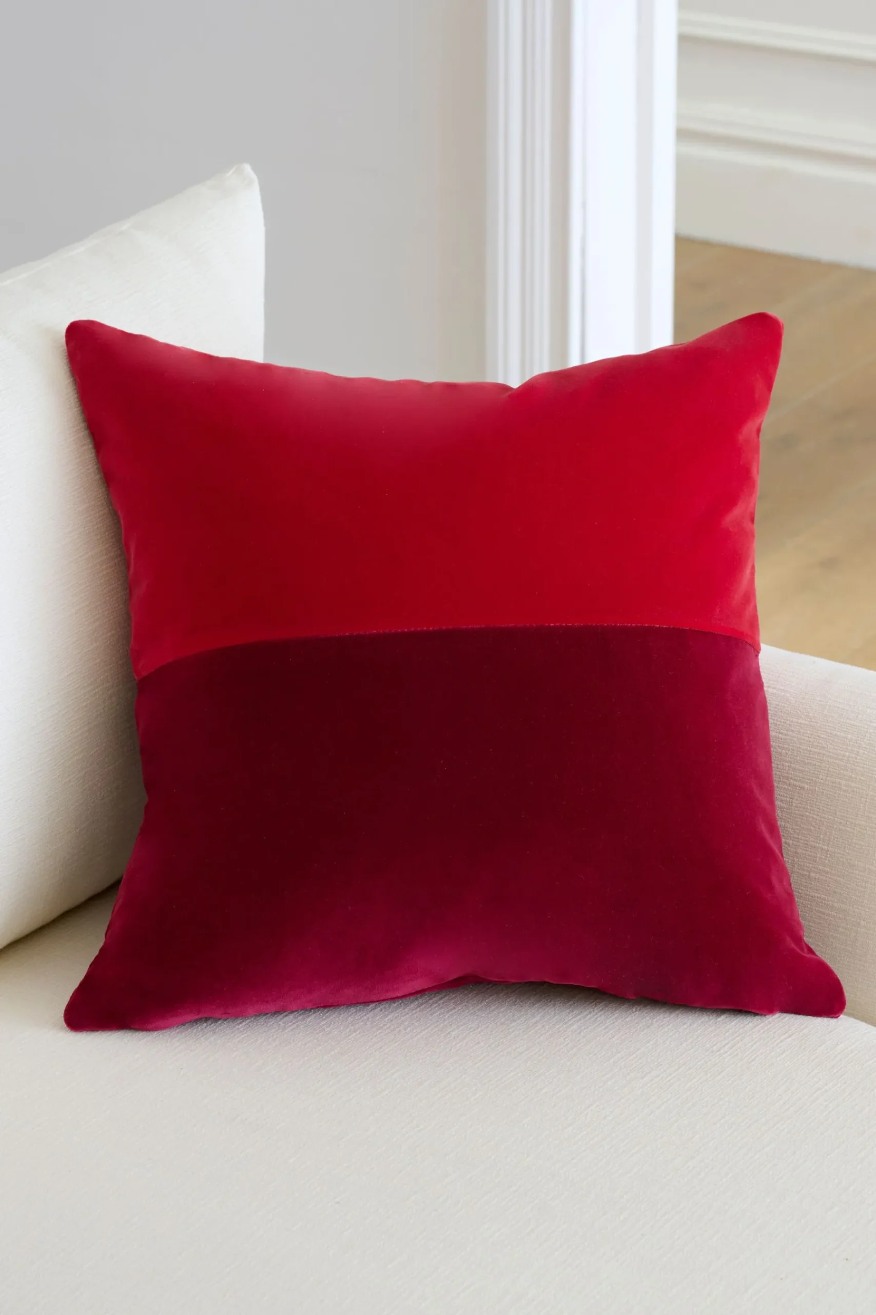 Velvet Feather Filled Cushion*Jasper Conran London Cheap