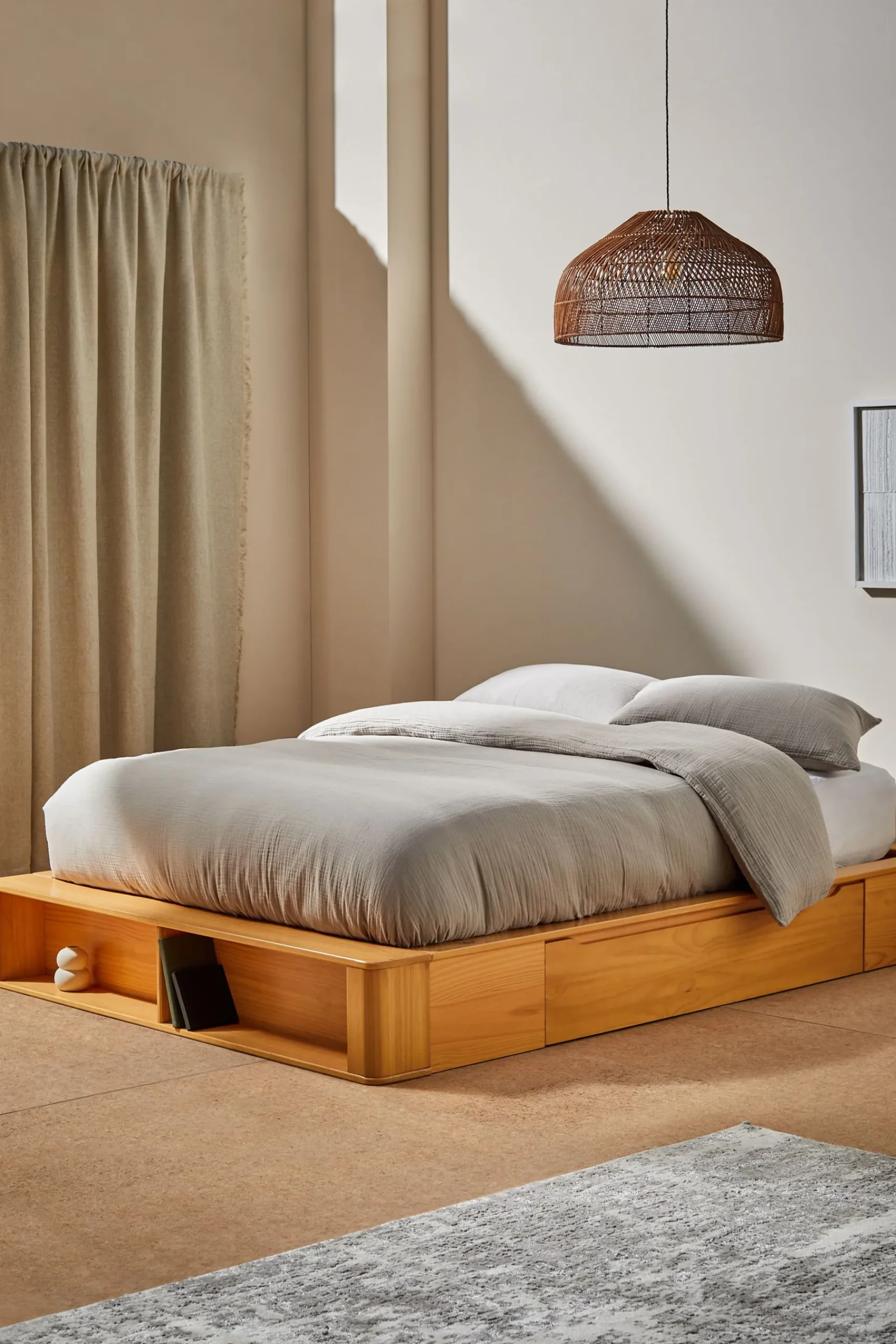 Kano Platform Storage Bed*MADE.COM Clearance