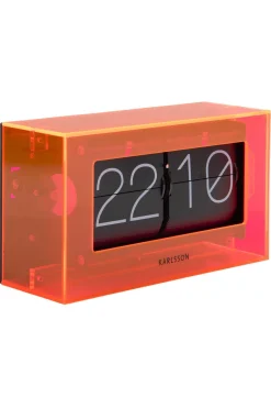 Boxed Flip Table Clock*Karlsson Discount
