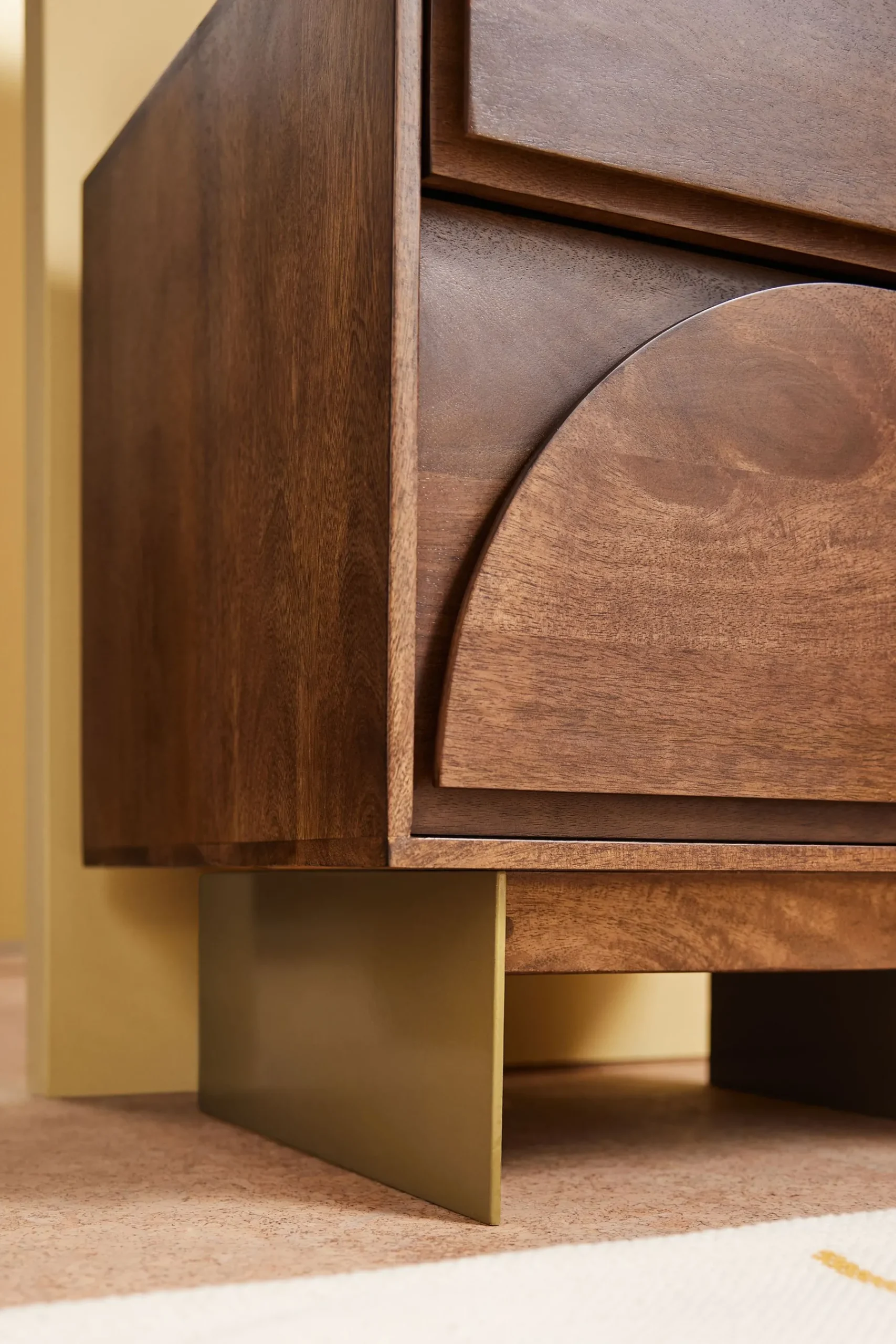 Keala Mango Wood Bedside Table*MADE.COM Discount