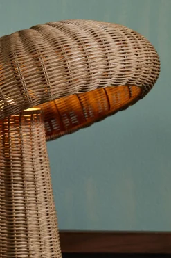 Leilani Rattan Table Lamp*MADE.COM Clearance