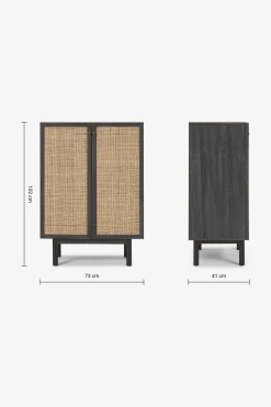 Pavia Natural Rattan Compact Highboard*MADE.COM Sale