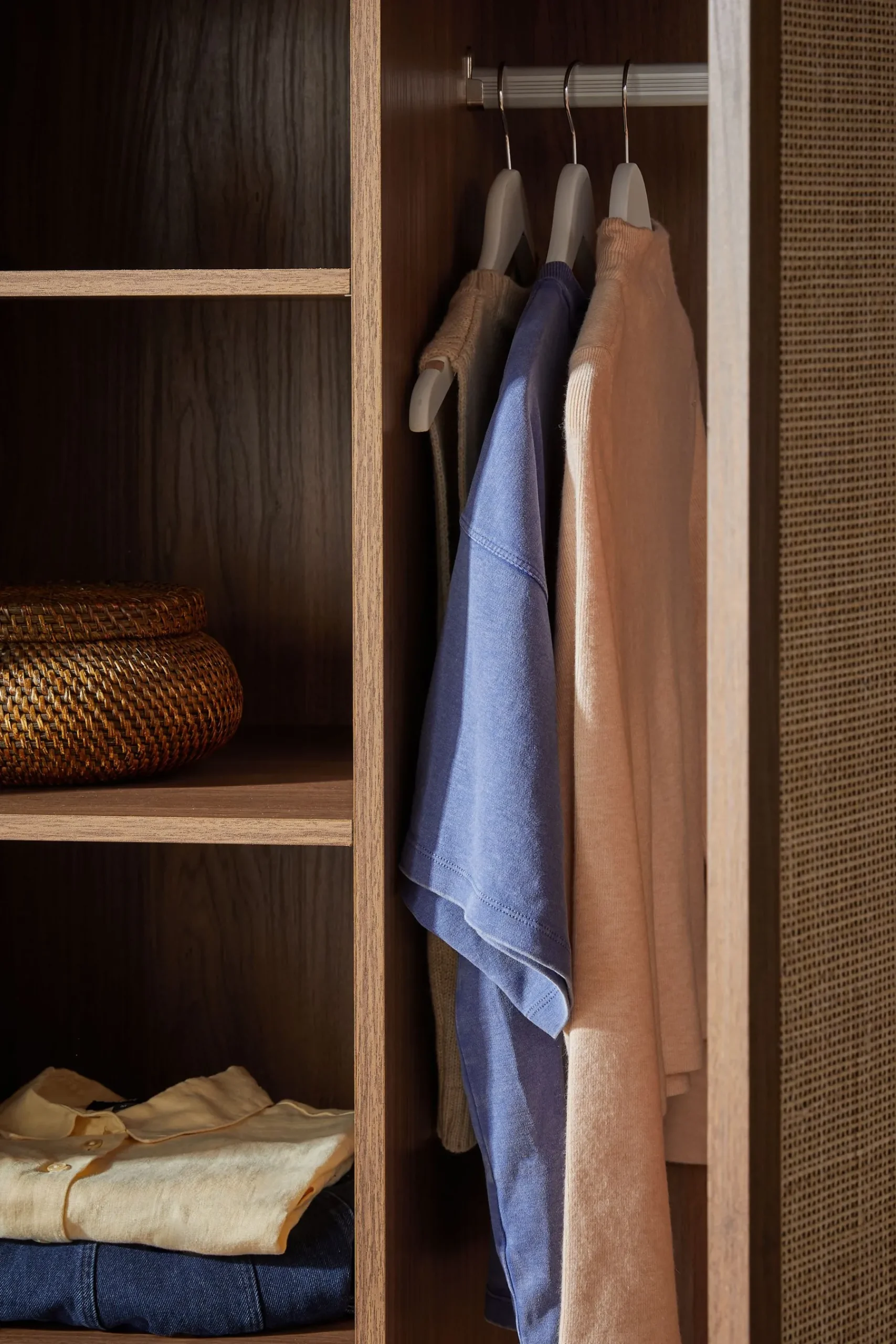 Pavia Natural Rattan Wardrobe*MADE.COM Best
