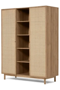 Pavia Natural Rattan Wardrobe*MADE.COM Shop