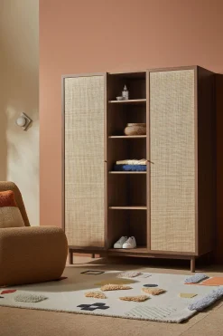 Pavia Natural Rattan Wardrobe*MADE.COM Best Sale