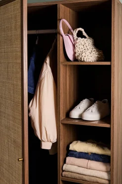Pavia Natural Rattan Wardrobe*MADE.COM Best Sale