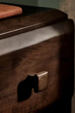 Payton Mango Wood Bedside Table*MADE.COM Clearance