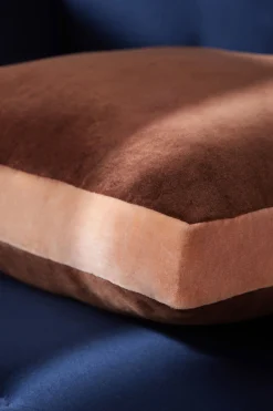 Petra Cotton Velvet Boxy Cushion*MADE.COM Cheap