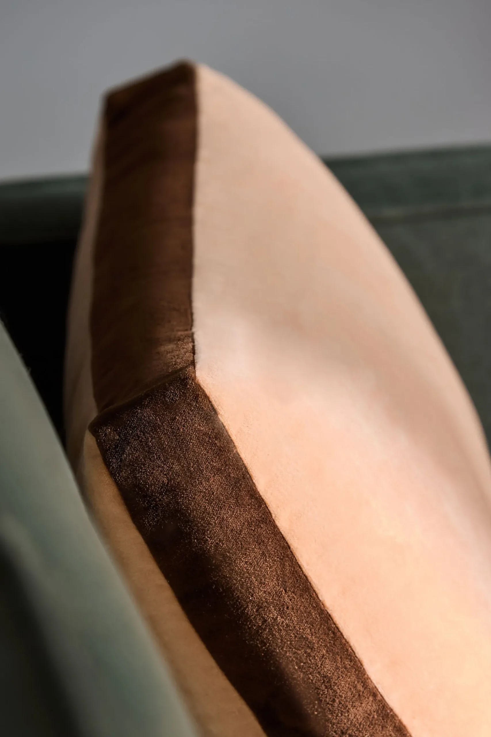 Petra Cotton Velvet Boxy Cushion*MADE.COM Cheap