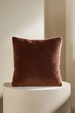 Petra Cotton Velvet Boxy Cushion*MADE.COM Cheap