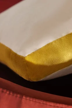 Petra Cotton Velvet Boxy Cushion*MADE.COM Cheap