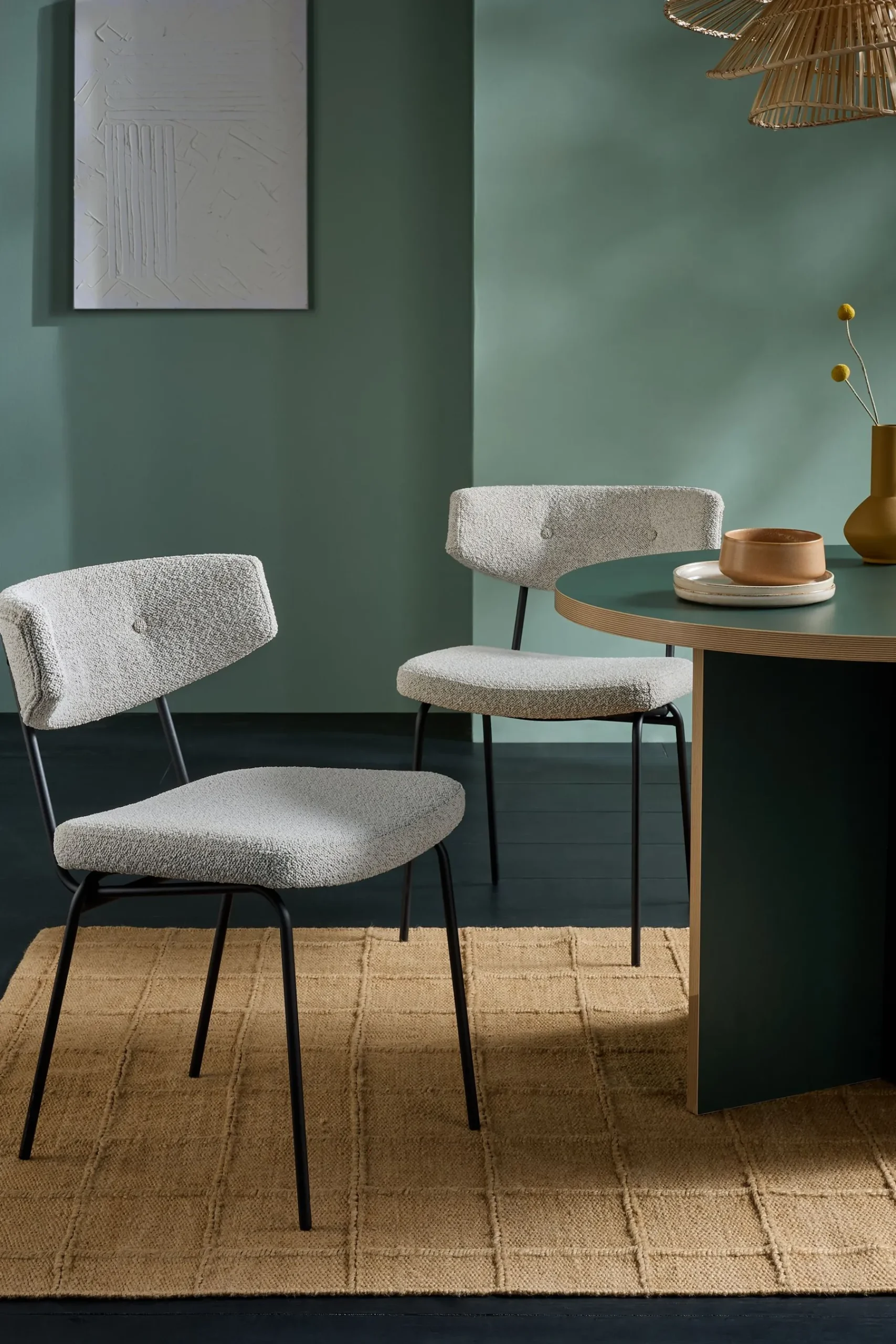 Set of 2 Halina Dining Chairs*MADE.COM Clearance