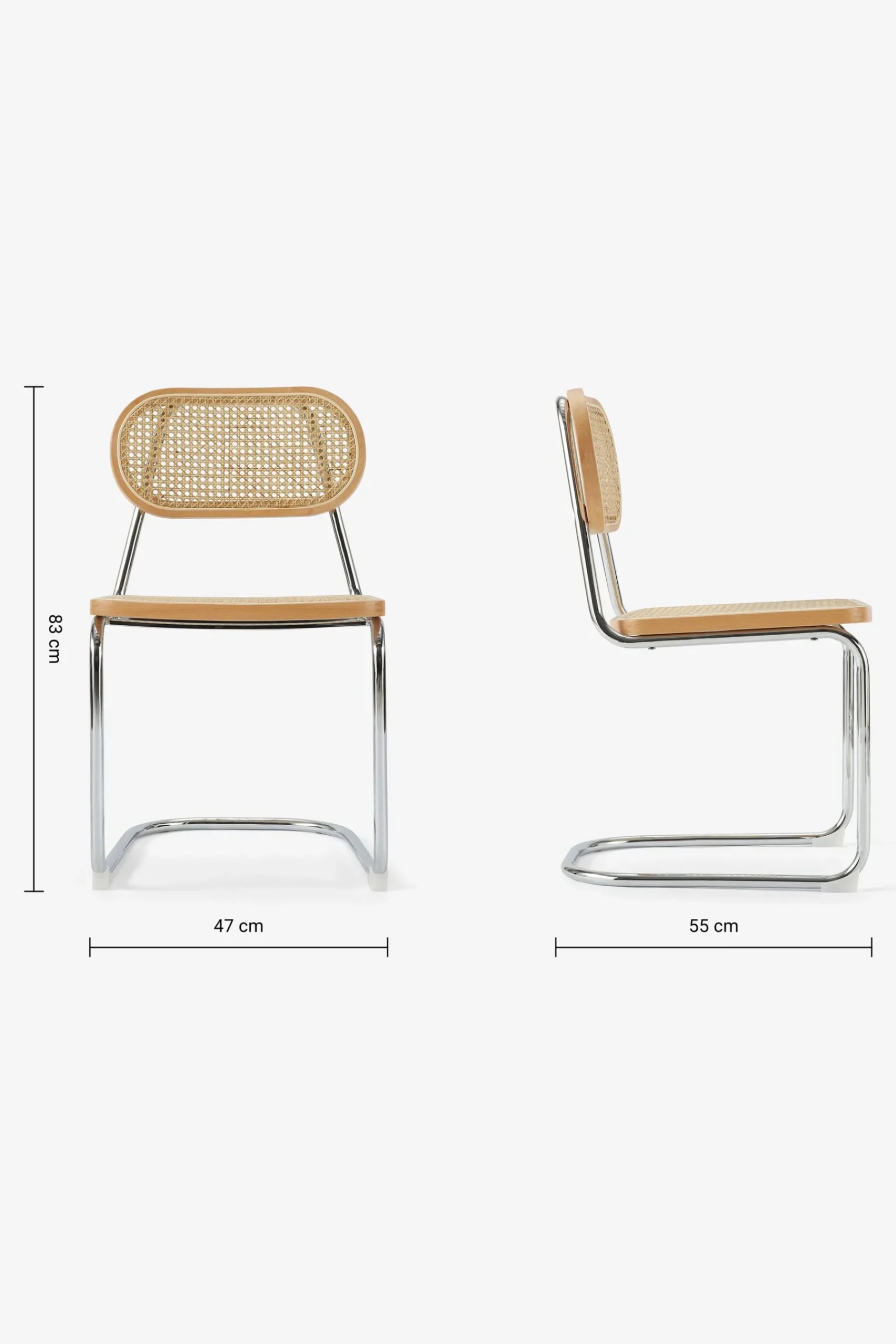 Set of 2 Leora Dining Chairs*MADE.COM Best Sale