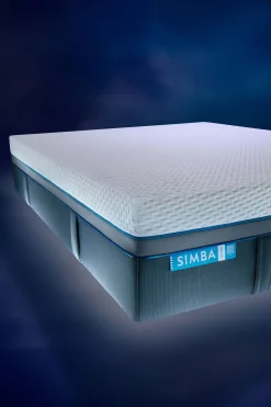 Deluxe Ultra White and Dark Grey Mattress*Simba New