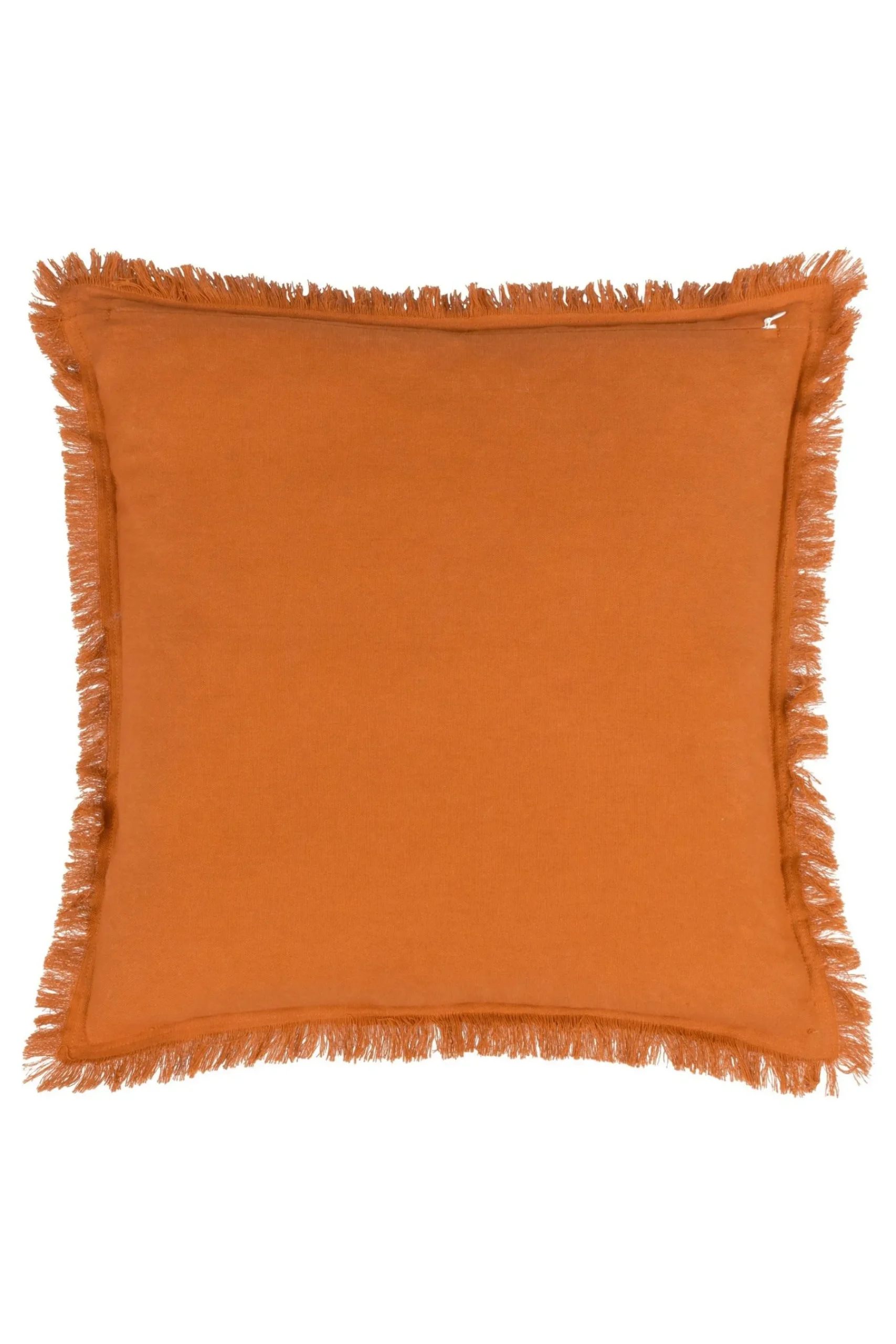 Jaye Velvet Fringed Polyester Filled 100% Cotton Cushion*Yard Outlet